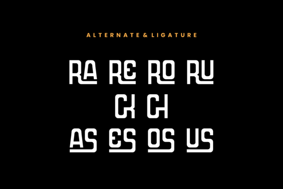 Robos Chasero Font PNG with transparent background - Preview 6