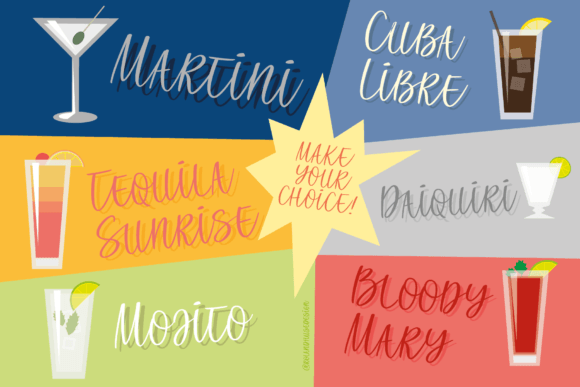 All Caps Script Font PNG with transparent background - Preview 1