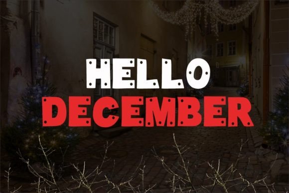 Amazing Christmas Font - Preview 1