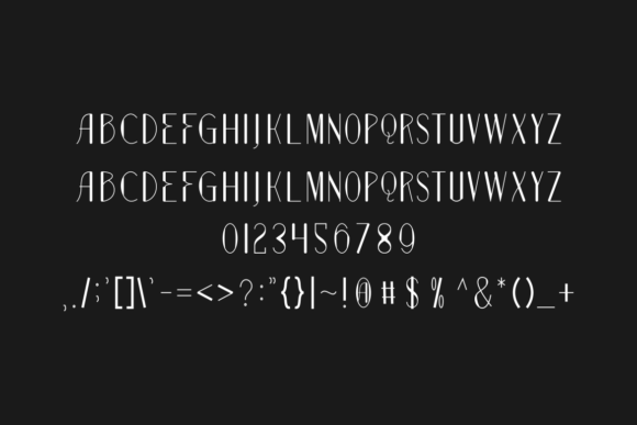 Antique Onyx Font - Preview 3