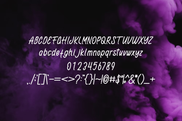 Aura Masih Graffiti Font PNG with transparent background - Preview 2
