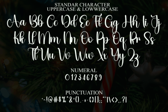 Beauty Christmas Font - Preview 2
