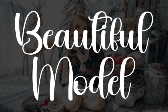 Beauty Christmas Font - Preview 5