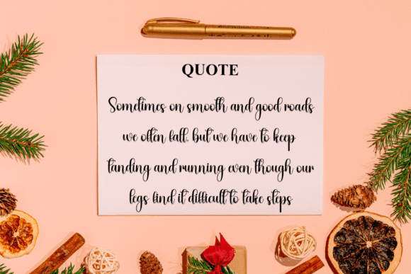 Beauty Christmas Font - Preview 6
