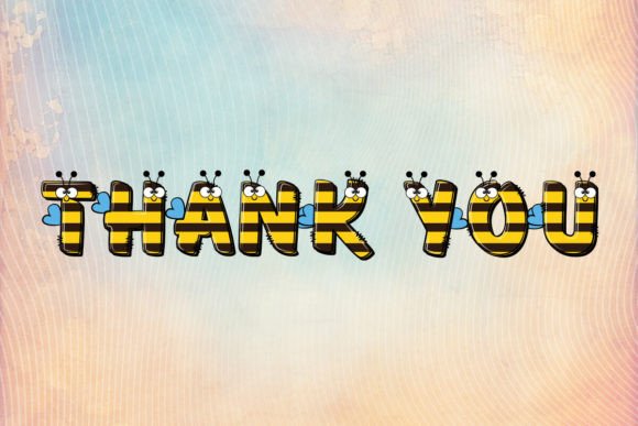 Bumble Bee Font - Preview 2