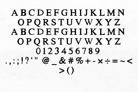 Classroom Font - Preview 1