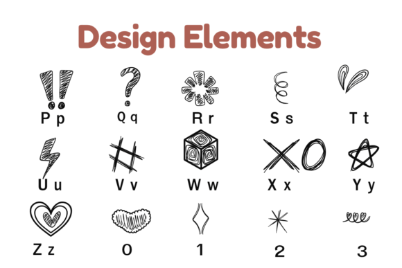 Design Elements Font - Preview 2