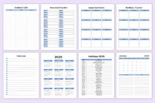 Editable 2025-2026 Monthly Planner Canva Graphic by Shumaya · Creative ...