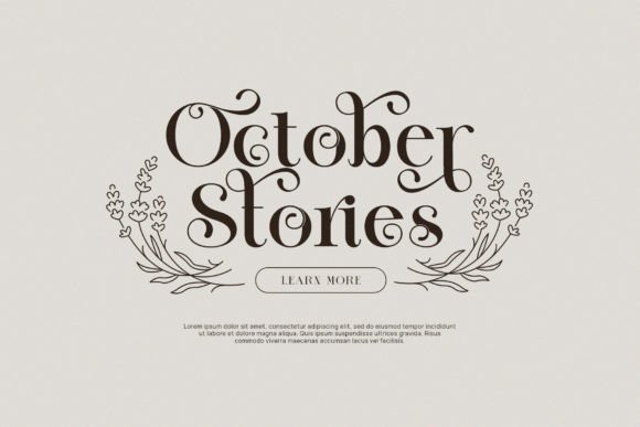 Emitron Font - Preview 1