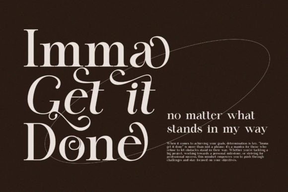 Emitron Font - Preview 4