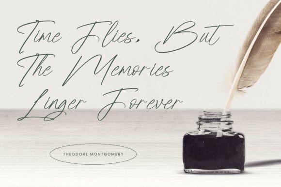 Feather Antique Font - Preview 2