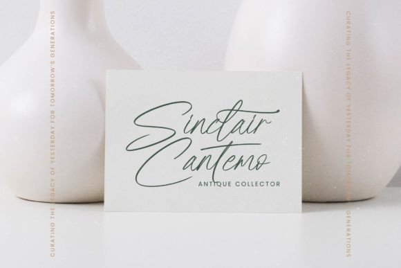 Feather Antique Font - Preview 6