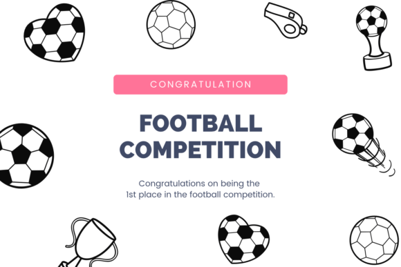 Football Doodle Font - Preview 4