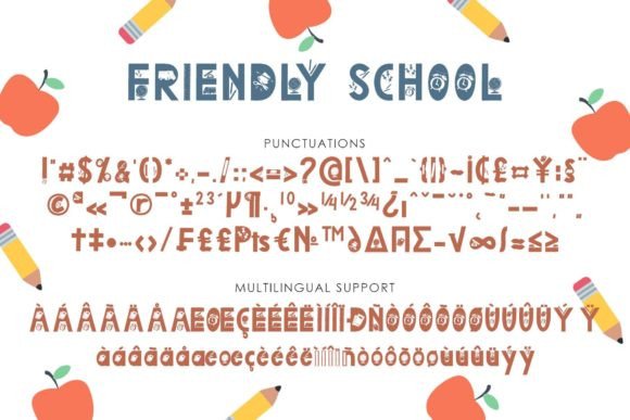 Friendly School Font - Preview 5