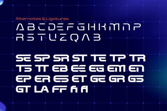 Futury Font - Preview 1