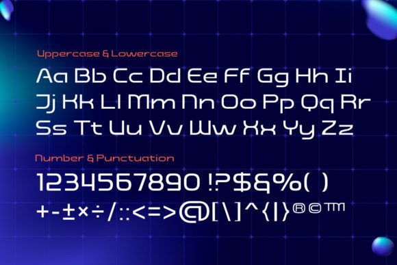 Futury Font - Preview 2