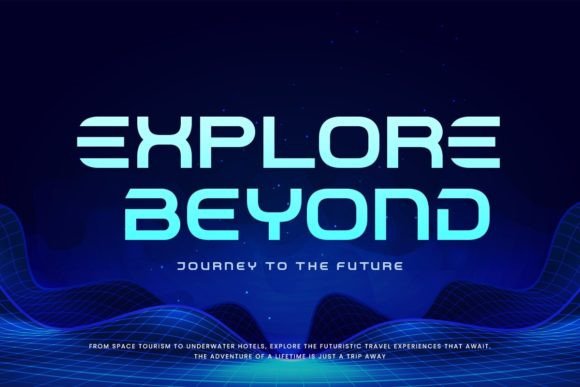 Futury Font - Preview 3