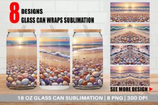 Glass Can Beach Summer Graphic by Artnoy · Creative Fabrica