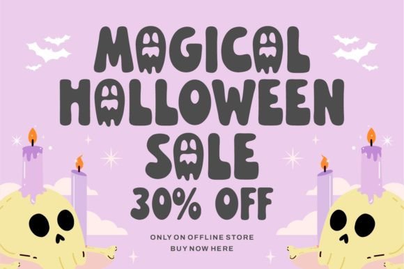 Haunted Sunday Font font preview - 2