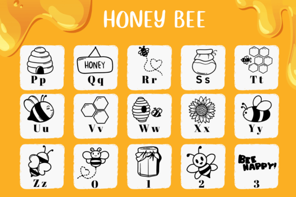 Honey Bee Font - Preview 2