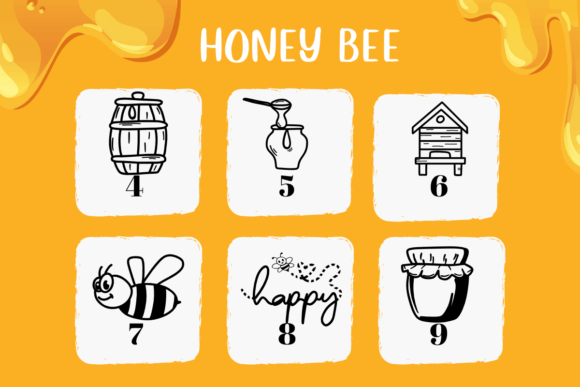 Honey Bee Font - Preview 3