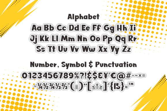 Mickey Ground Font PNG with transparent background - Preview 5