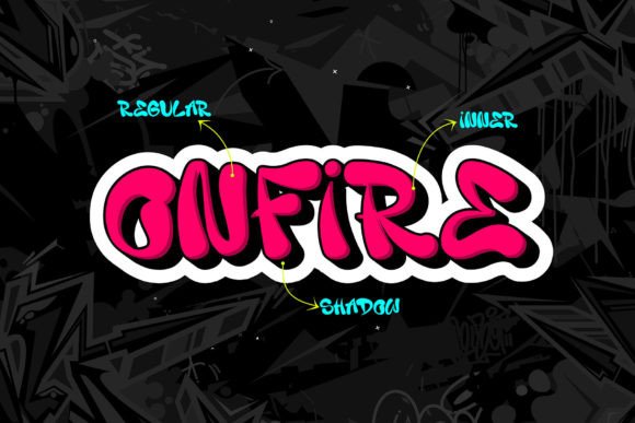 Monosock Font PNG with transparent background - Preview 2