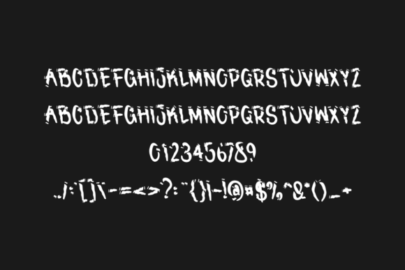 Runktah Font PNG with transparent background - Preview 2