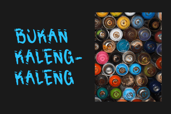 Runktah Font PNG with transparent background - Preview 3