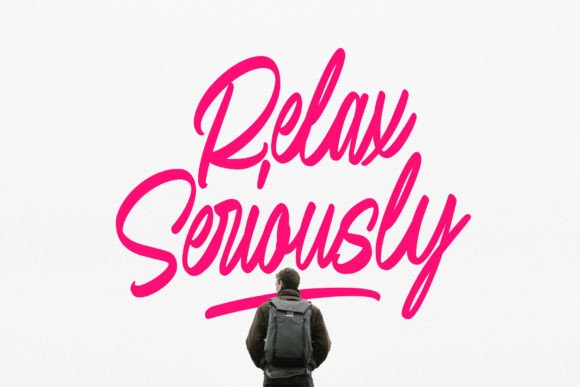 Saturday Delicate Font PNG with transparent background - Preview 1