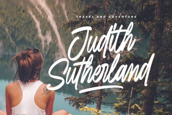 Saturday Delicate Font PNG with transparent background - Preview 2