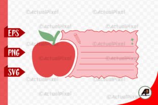 Book & Name Tag Label Vector SVG PNG Graphic by Actual Pixel · Creative ...