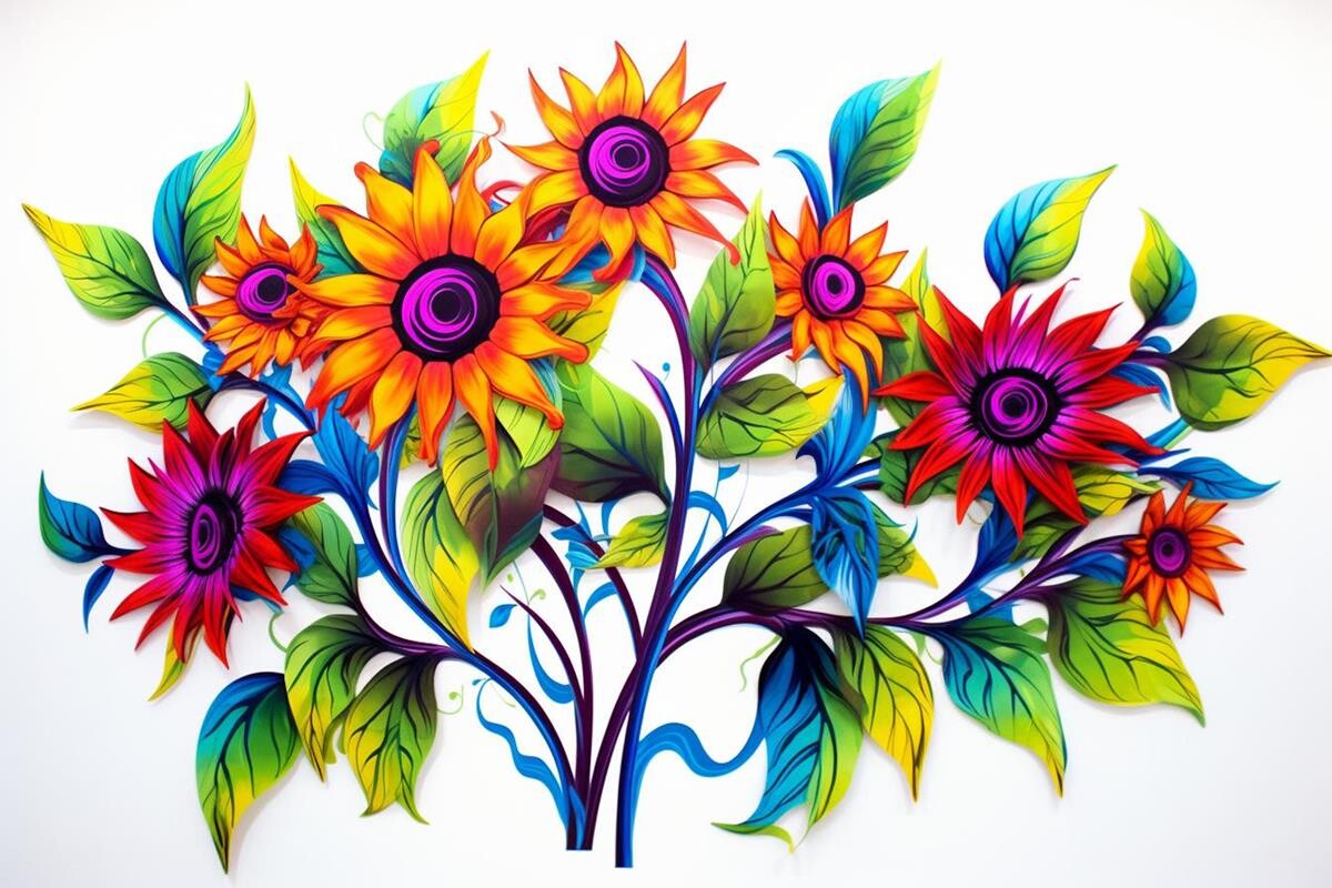 Creative Flower Clipart Graphic by Ranya Art Studio · Creative Fabrica