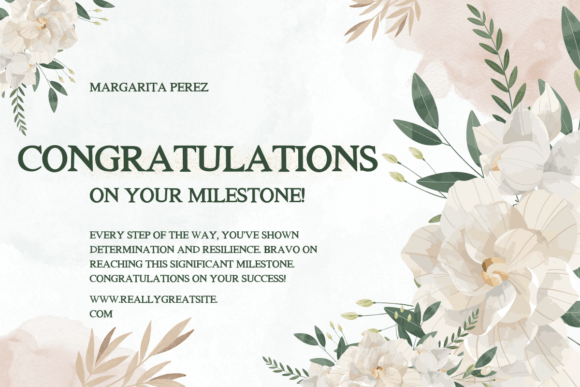 Flowers and Butterflies Font PNG with transparent background - Preview 1
