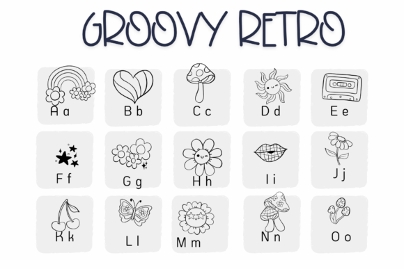 Groovy Retro Font - Preview 1