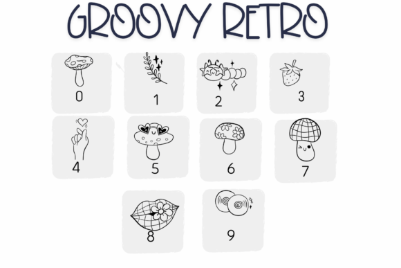 Groovy Retro Font - Preview 3