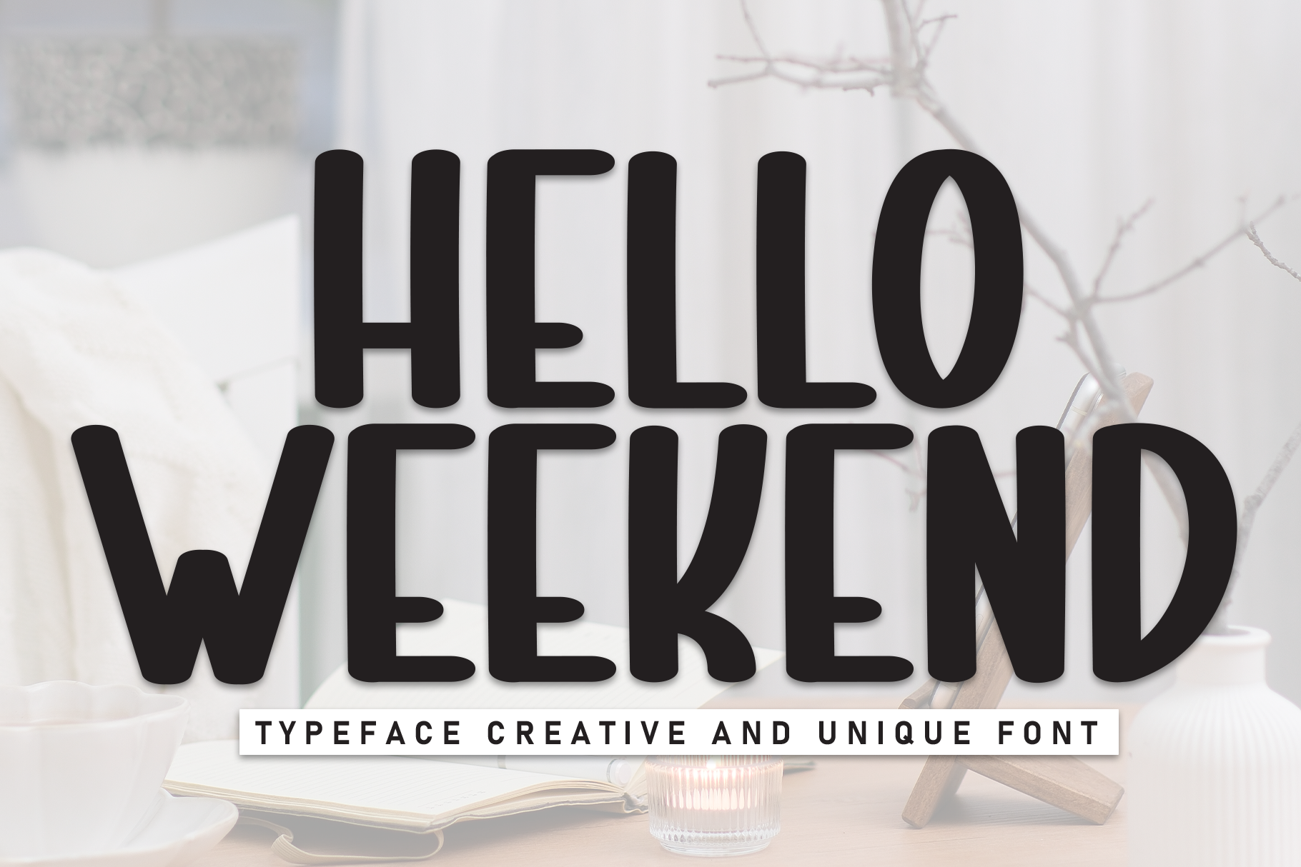 Hello Weekend Font by william jhordy · Creative Fabrica
