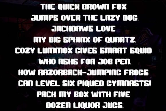 Muller Font PNG with transparent background - Preview 1
