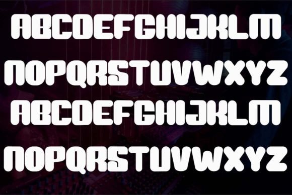 Muller Font PNG with transparent background - Preview 2