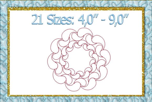 Quilt Block Machine Embroidery Design
