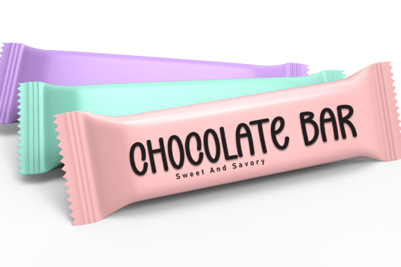 Rainbow Moonstone Font PNG with transparent background - Preview 1