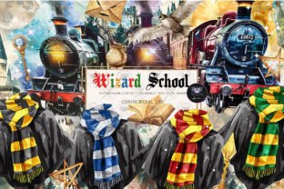 Wizard School Magic School Clipart