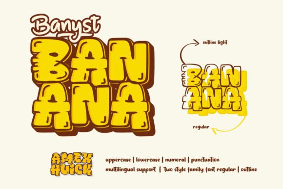 Amex Huick Font - Preview 1