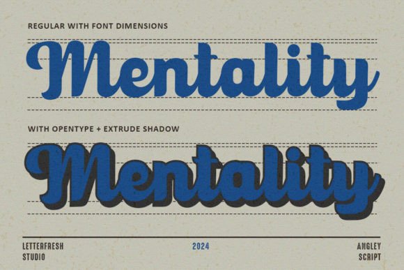 Angley Font - Preview 1