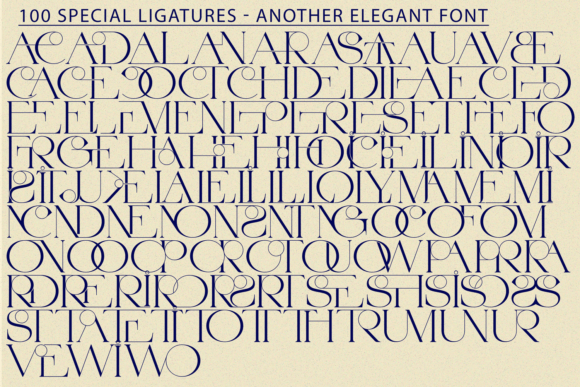 Another Elegant Font - Preview 6