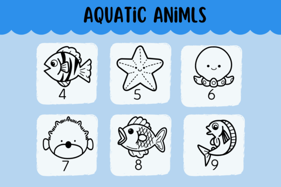 Aquatic Animls Font - Preview 3