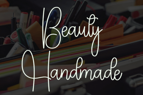 Ashley Handmade Font - Preview 6