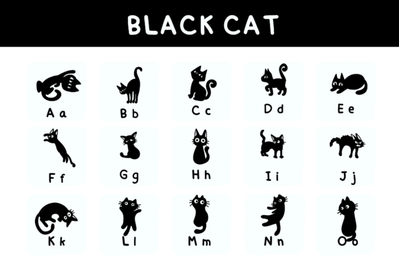 Black Cat Font - Preview 1