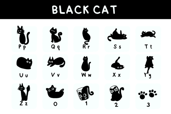 Black Cat Font - Preview 2