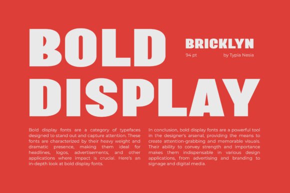 Bricklyn Font - Preview 4
